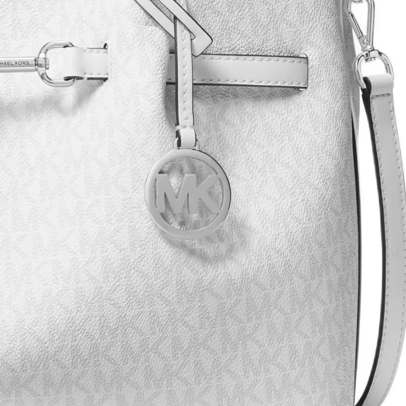 MICHAEL KORS Carson Medium Signature Logo Satchel-3