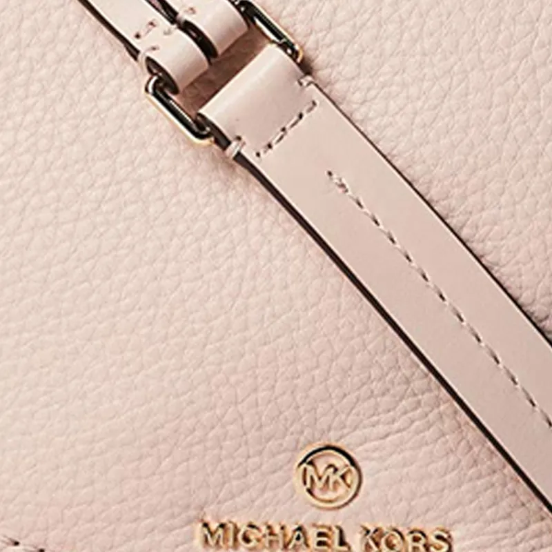 MICHAEL KORS Camden Leather Crossbody Bag Women's Soft Pink-3