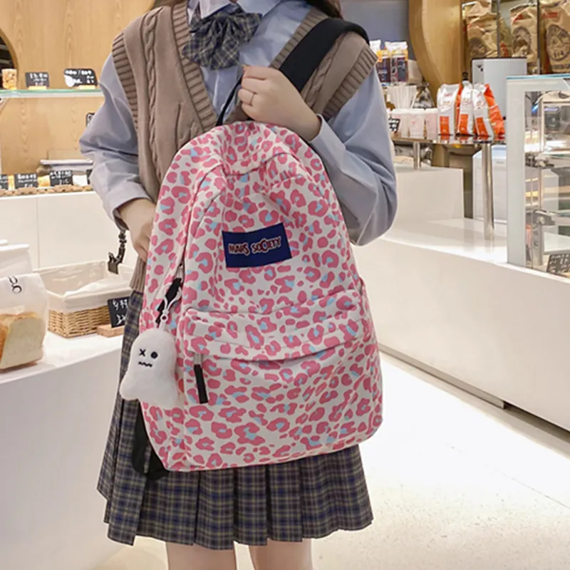 H YXIANG Nylon Backpack Unisex Multicolor-6