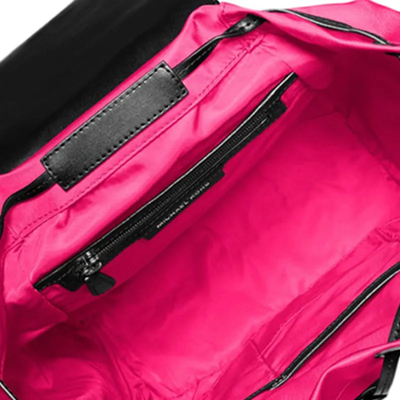 MICHAEL KORS Beacon Nylon Fabric Backpack Women's Pink-4