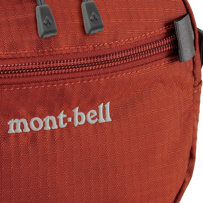 MONTBELL 1L Outdoor Bags Nylon Red Unisex-2