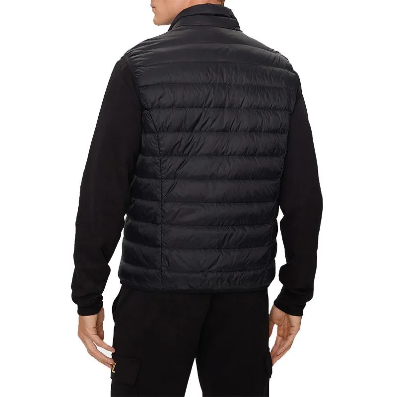 EMPORIO ARMANI Logo Printed Quilted Padded Gilet-4