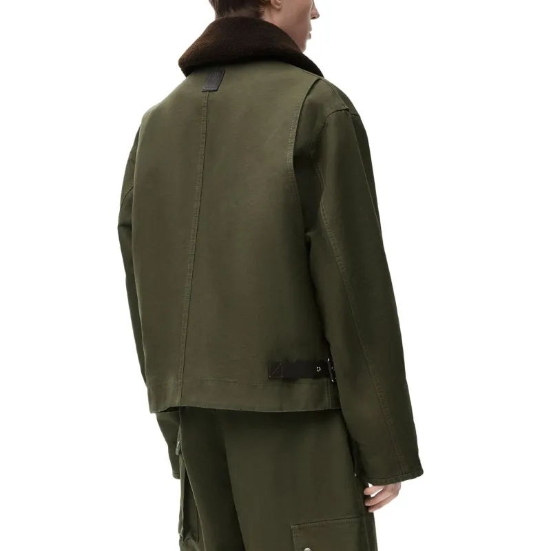 LOEWE Anagram Embossed Jacket-3
