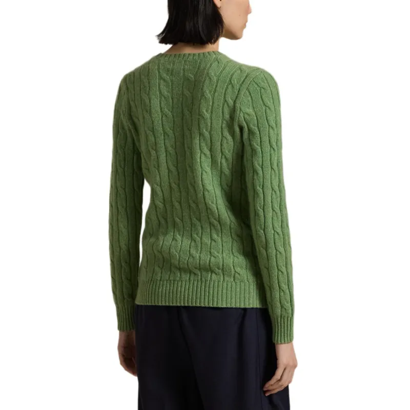 Polo Ralph Lauren FW24 Cashmere Sweater Women's Green-3