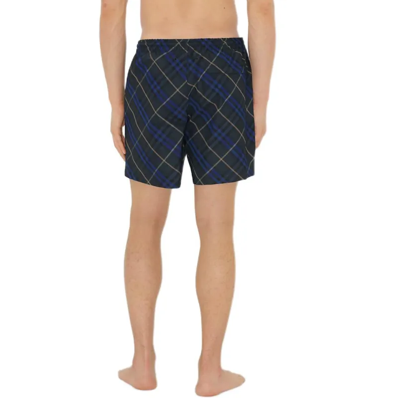 Burberry Checkered Drawstring Swim Shorts-2