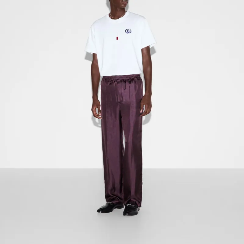 GUCCI Casual Pants Men's Purple-1