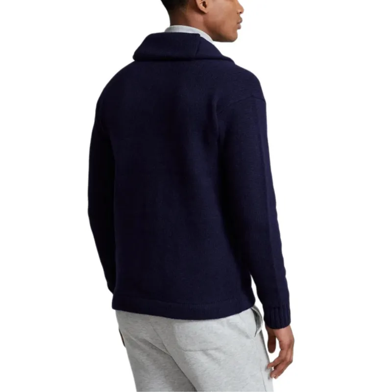 Polo Ralph Lauren x Yankees FW24 Sweater Men's Marine Blue-3