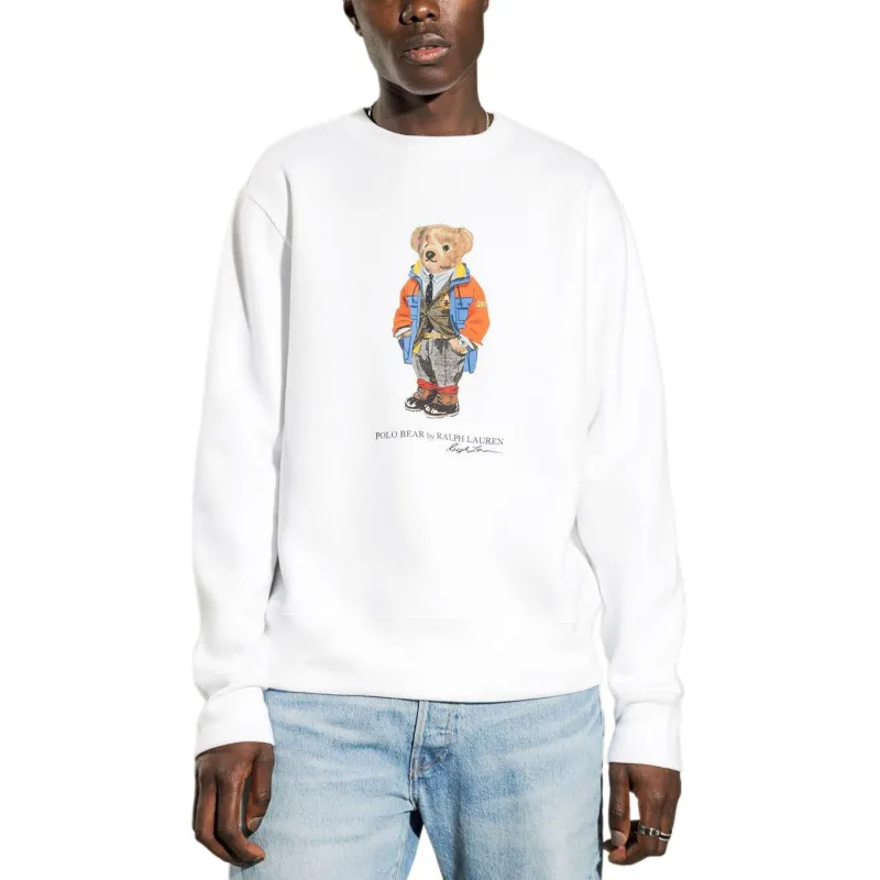 Polo Ralph Lauren FW24 Sweatshirt Men's White-1