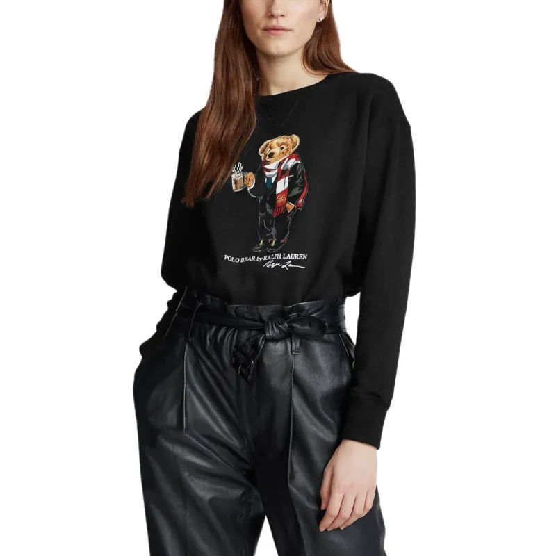 Polo Ralph Lauren FW23 Sweatshirt Women's Black-1