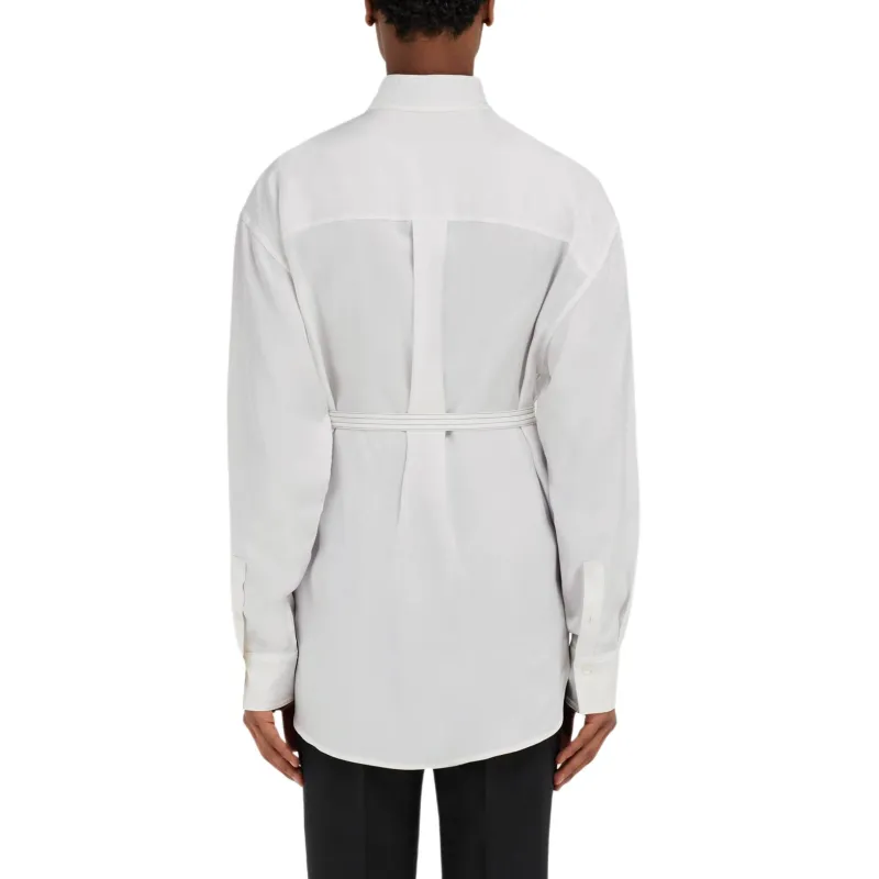 Ferragamo Shirts Men White-3