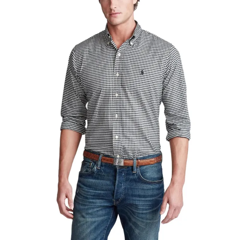 Polo Ralph Lauren Shirt Men's Black White-1