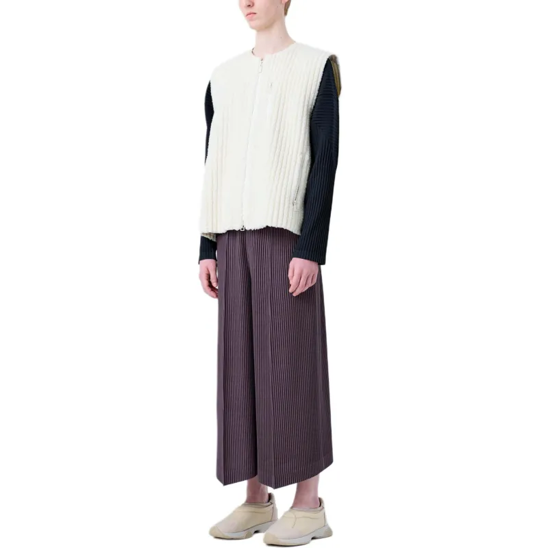 Homme Plissé Issey Miyake Casual Pants Men's Brown-5