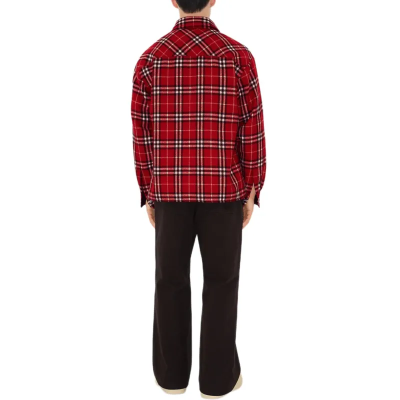 Burberry Checked Shirt Jacket-2
