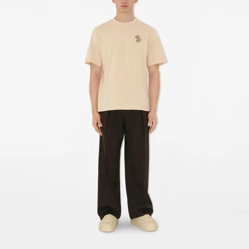 Burberry SS25 T Shirt Men's Khaki-1