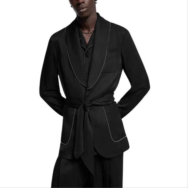 LOUIS VUITTON Chic Silk Pajama Jacket-2