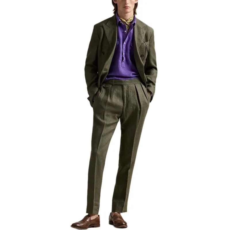 Polo Ralph Lauren Linen Trousers-1