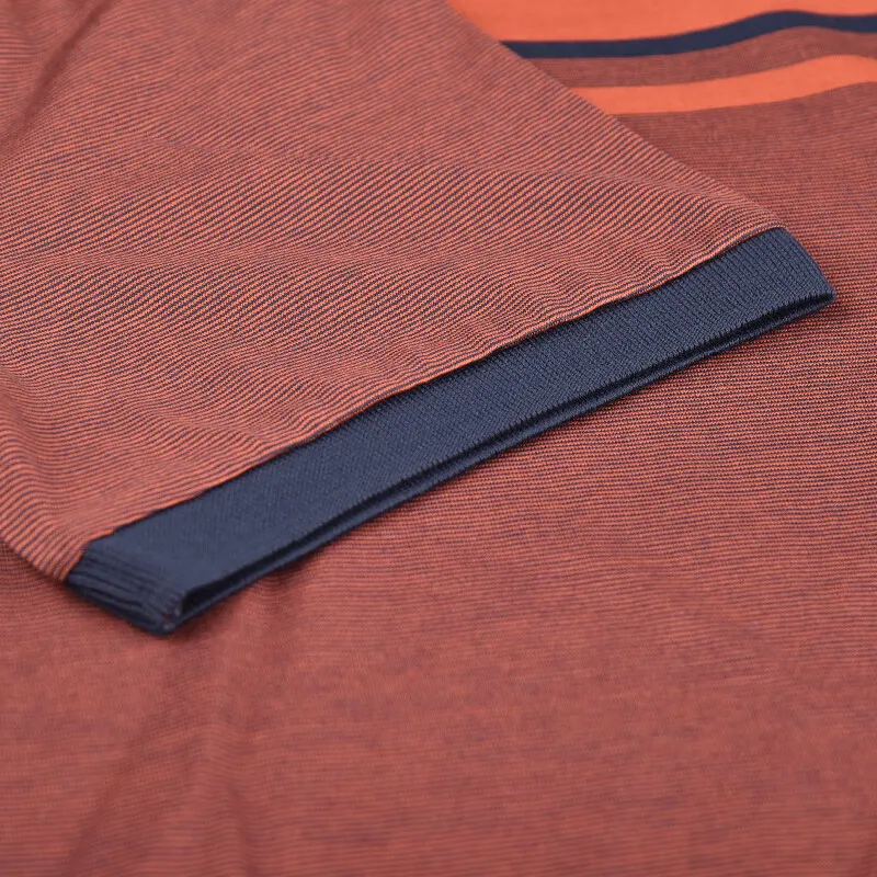 CORNELIANI Polo Shirt Men's Blue Red-4