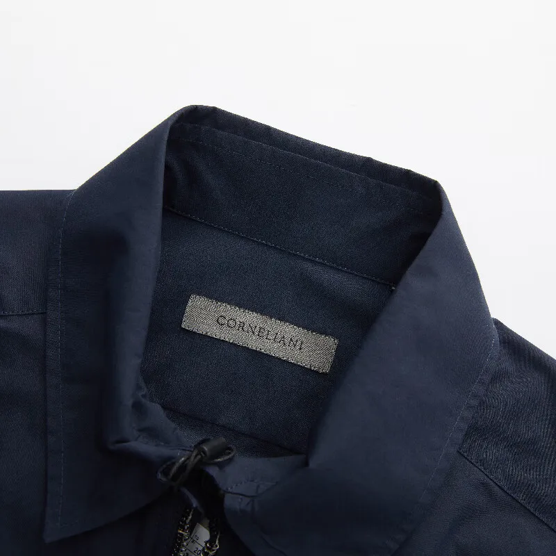 CORNELIANI Jackets Coats Men's Navy Blue-6
