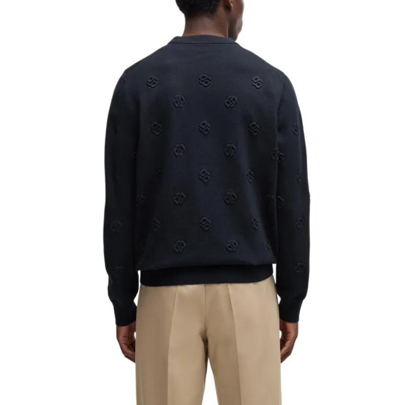 HUGO BOSS Sweaters Men Blue-3