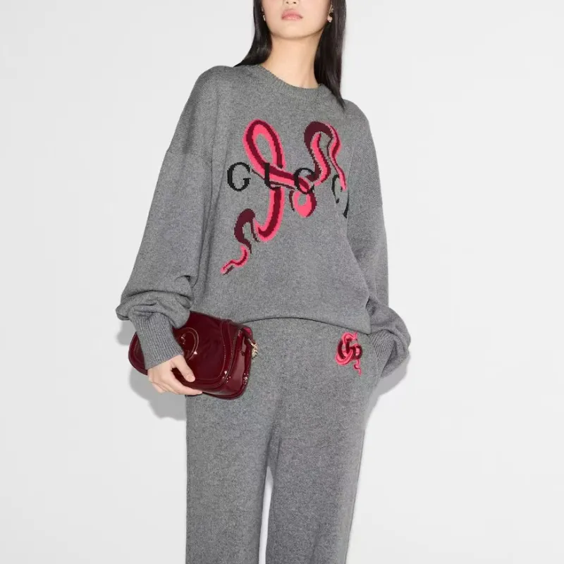 GUCCI SS25 Sweater Women's Gray-2