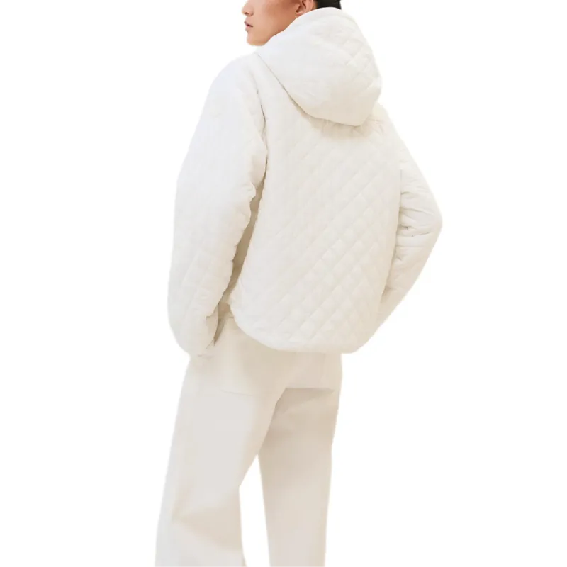 HERMES Jackets Coats Women's White-3