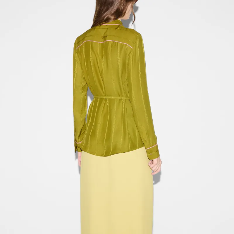 GUCCI Shirts Women's Green-4