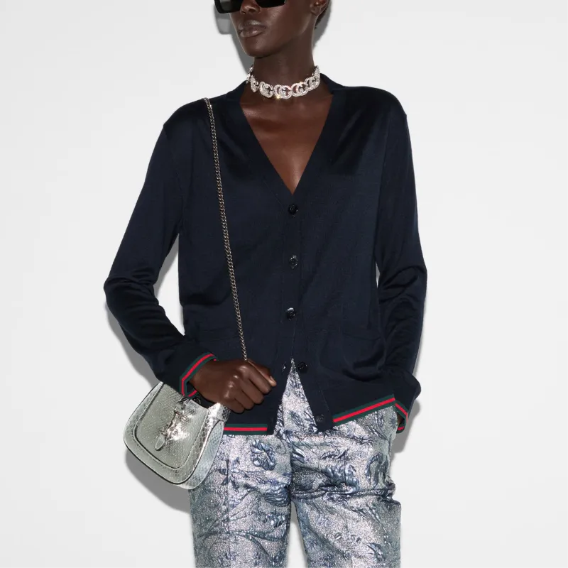 GUCCI SS25 Knitwear Women's Blue-3