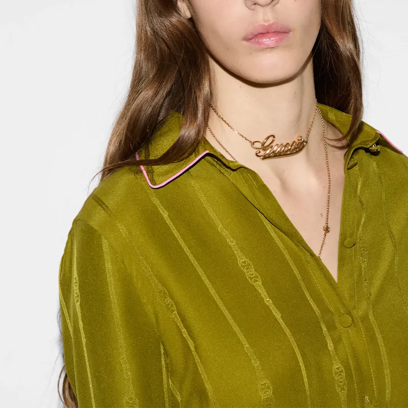 GUCCI Shirts Women's Green-5