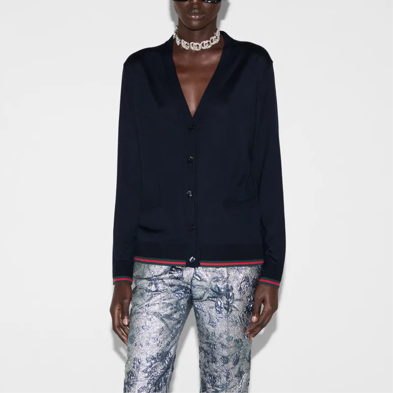 GUCCI SS25 Knitwear Women's Blue-2