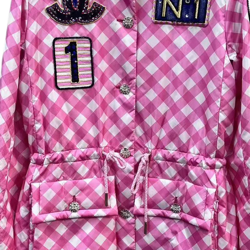 CHANEL Jackets & Coats Women's Pink-4
