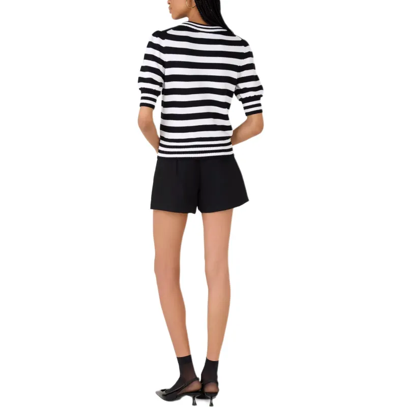 Kate Spade x Hello Kitty T-Shirt Women's Black White-4