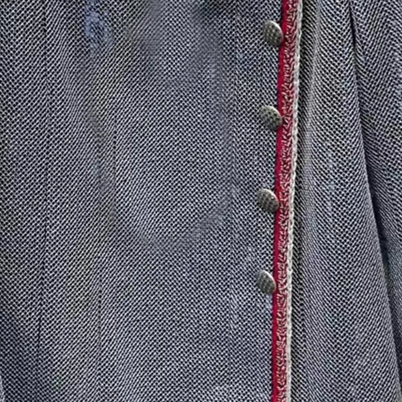 CHANEL Jackets Coats Women's Gray-3