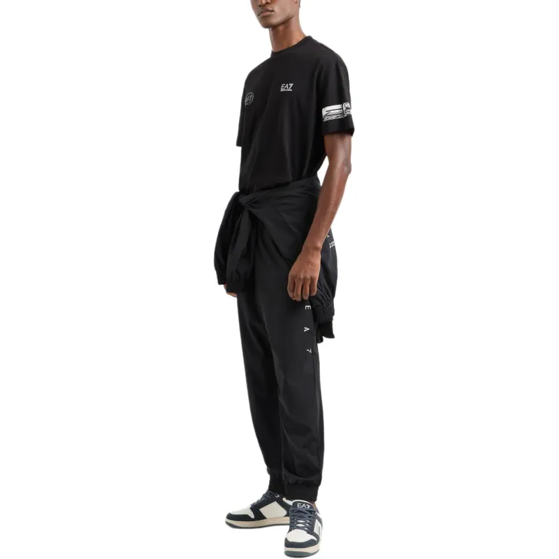 EMPORIO ARMANI Graphic print Cotton T shirt-3