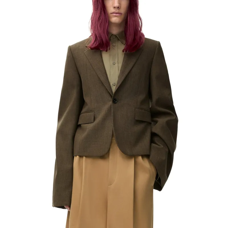 LOEWE Jackets Coats Men's Green-2