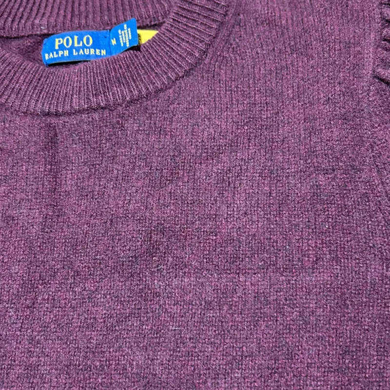 Polo Ralph Lauren Long Sleeved Dresses Women's Burgundy-2