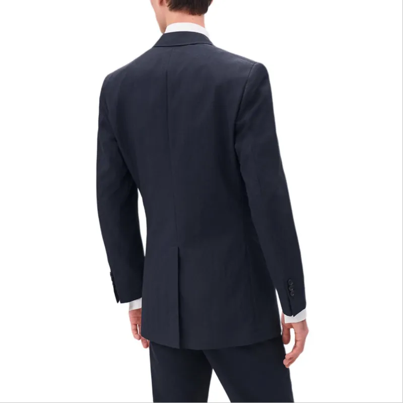 HERMES Business Suits Coats Men's Ocean Blue-1