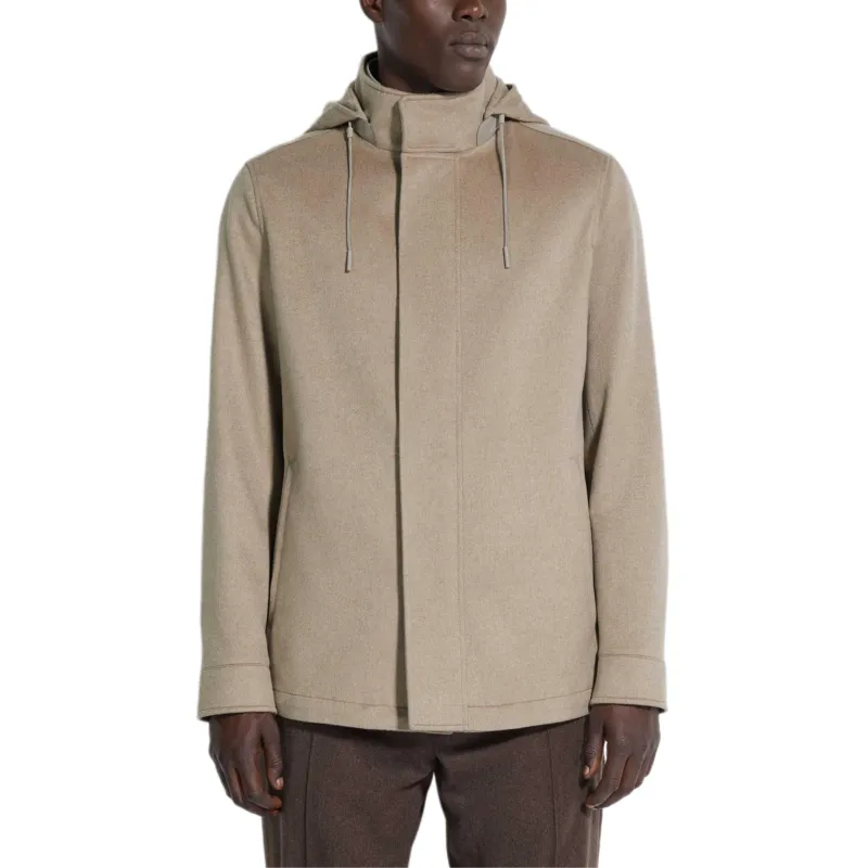 Zegna Jackets Coats Men's Beige-1