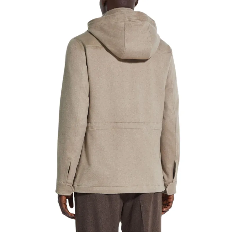 Zegna Jackets Coats Men's Beige-2