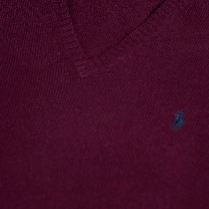 Polo Ralph Lauren FW23 Sweater Men's Burgundy-3