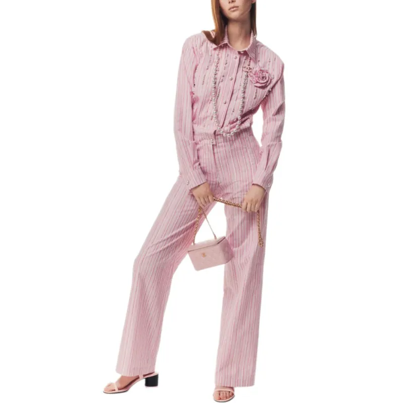CHANEL 25P Jumpsuit Women's Pink-1