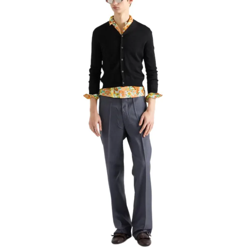 PRADA Shirts Men Yellow-1