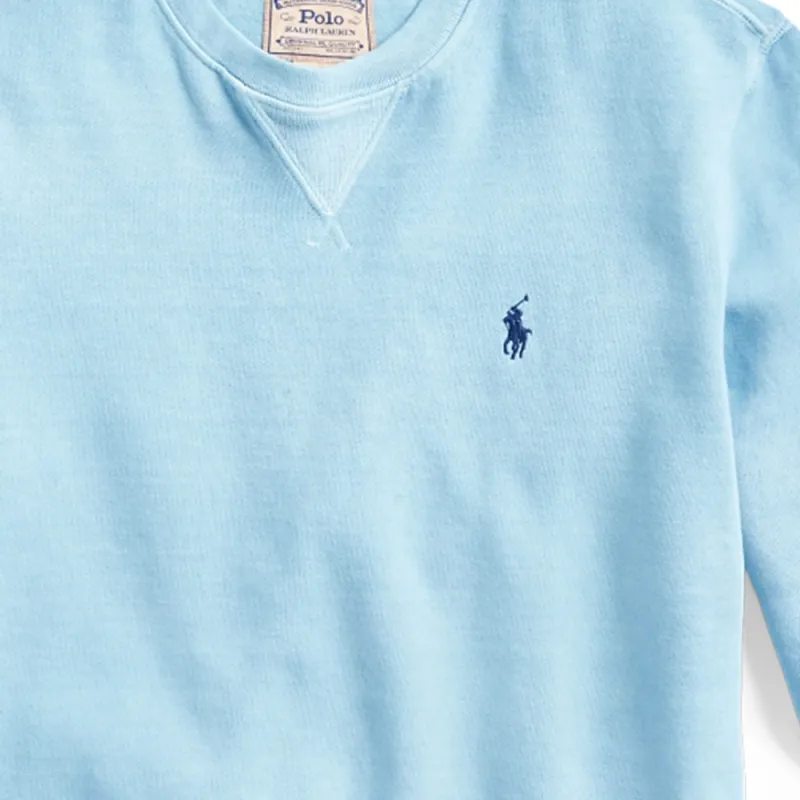 Polo Ralph Lauren Sweatshirt Men's Washed Blue-4