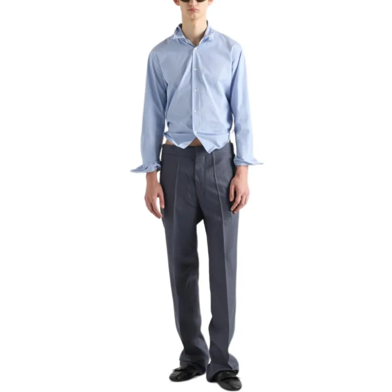 PRADA Poplin Shirt-1