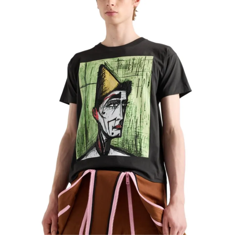 PRADA Printed Jersey T shirt-1
