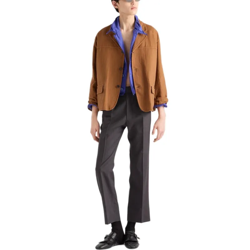 PRADA Tailored Button Up Jacket-1