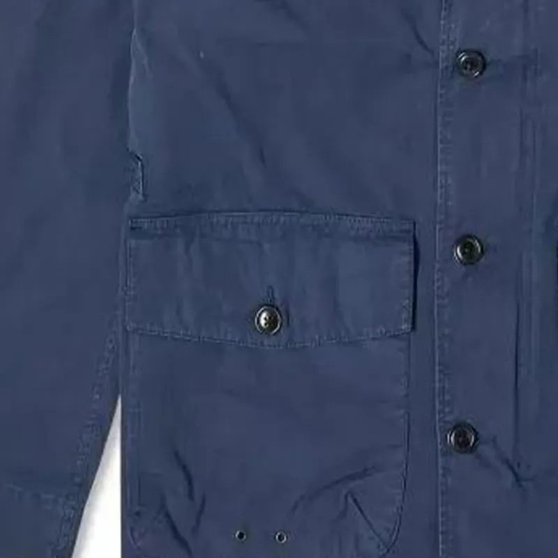 BARBOUR Pocket Detailed Military Shirt Jacket-5