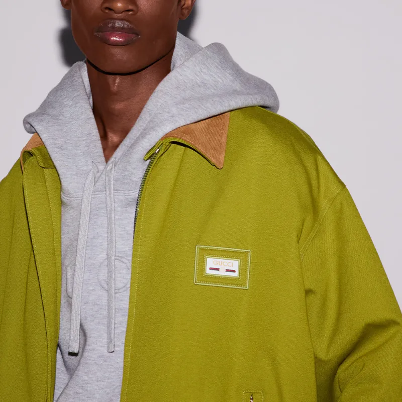 GUCCI Jackets Coats Men's Green-6