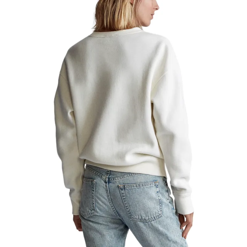 Polo Ralph Lauren Sweatshirt Women's Ecru-2