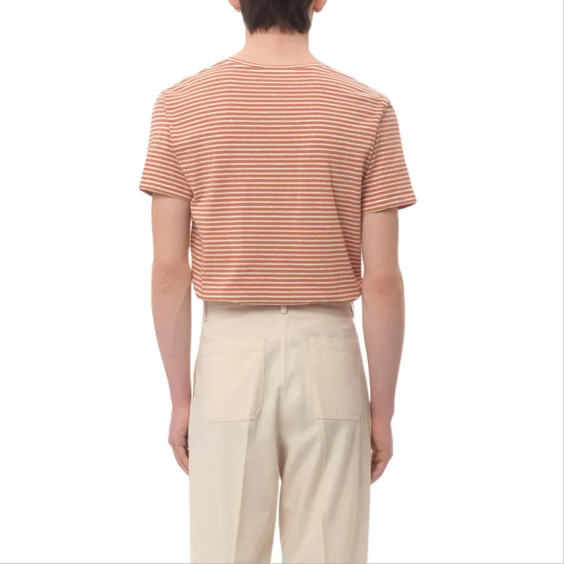 Valentino Striped Crewneck T Shirt-3