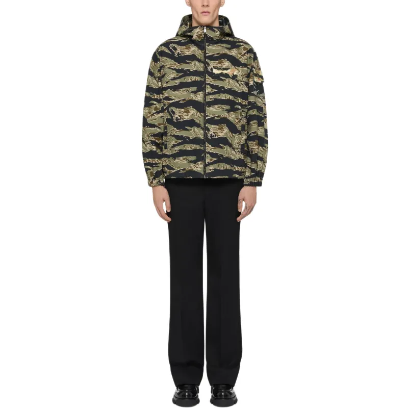 Givenchy Camouflage Printed Windbreaker Jacket-1